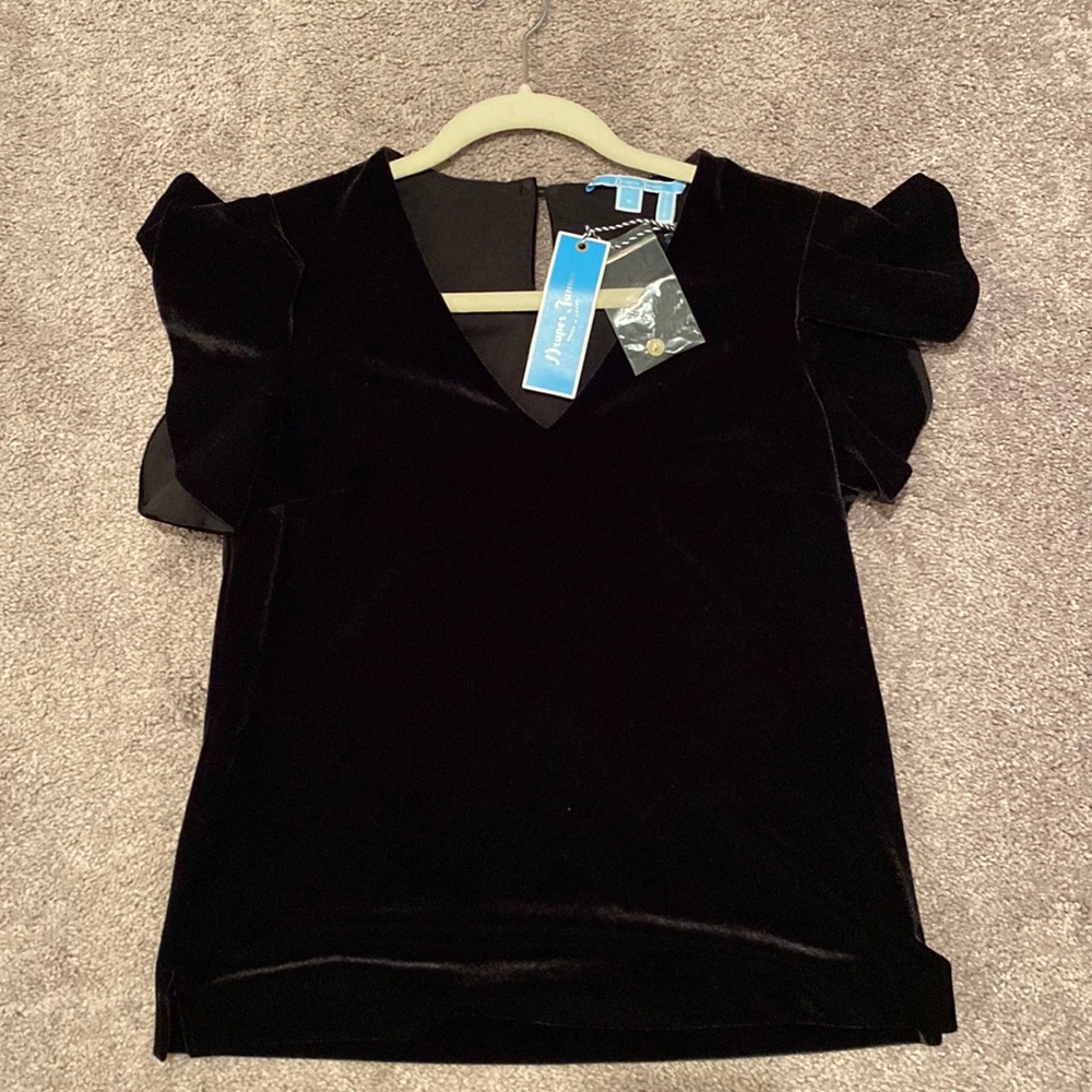 Draper James velvet top, Never worn
